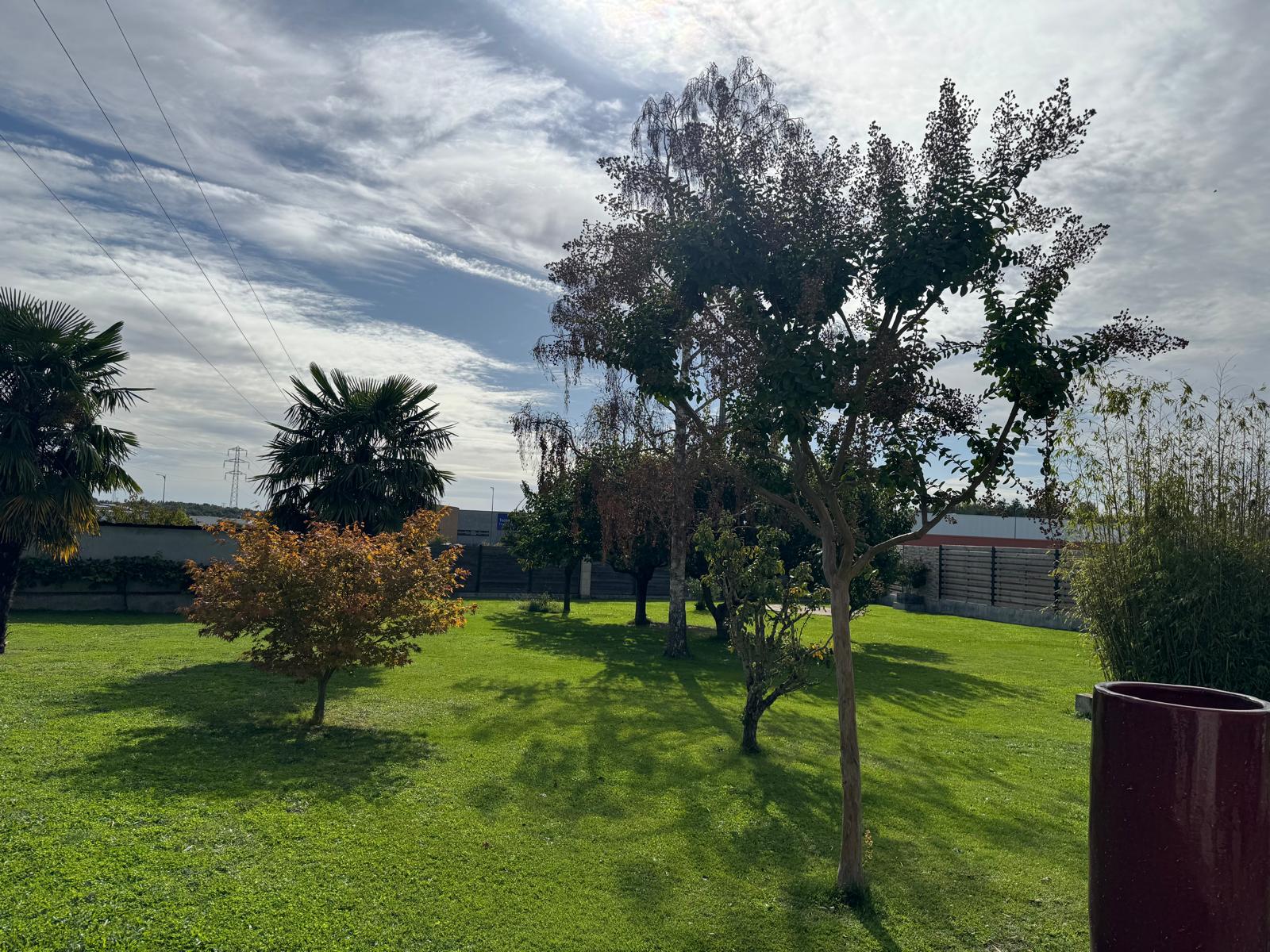 Vue Jardin du Domaine Du Bon Puits Espace extérieur idéal pour réception